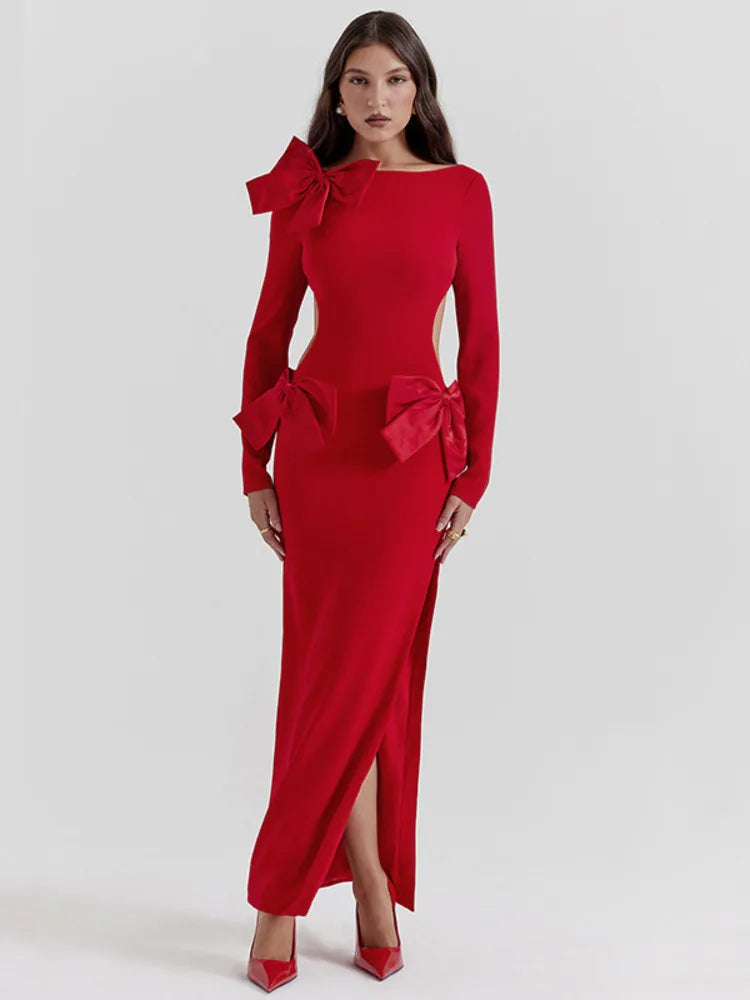 Nora | Elegancka sukienka z odkrytymi plecami