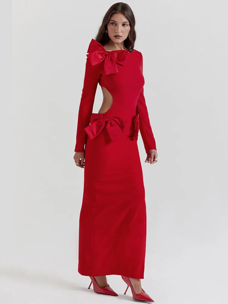 Nora | Elegancka sukienka z odkrytymi plecami