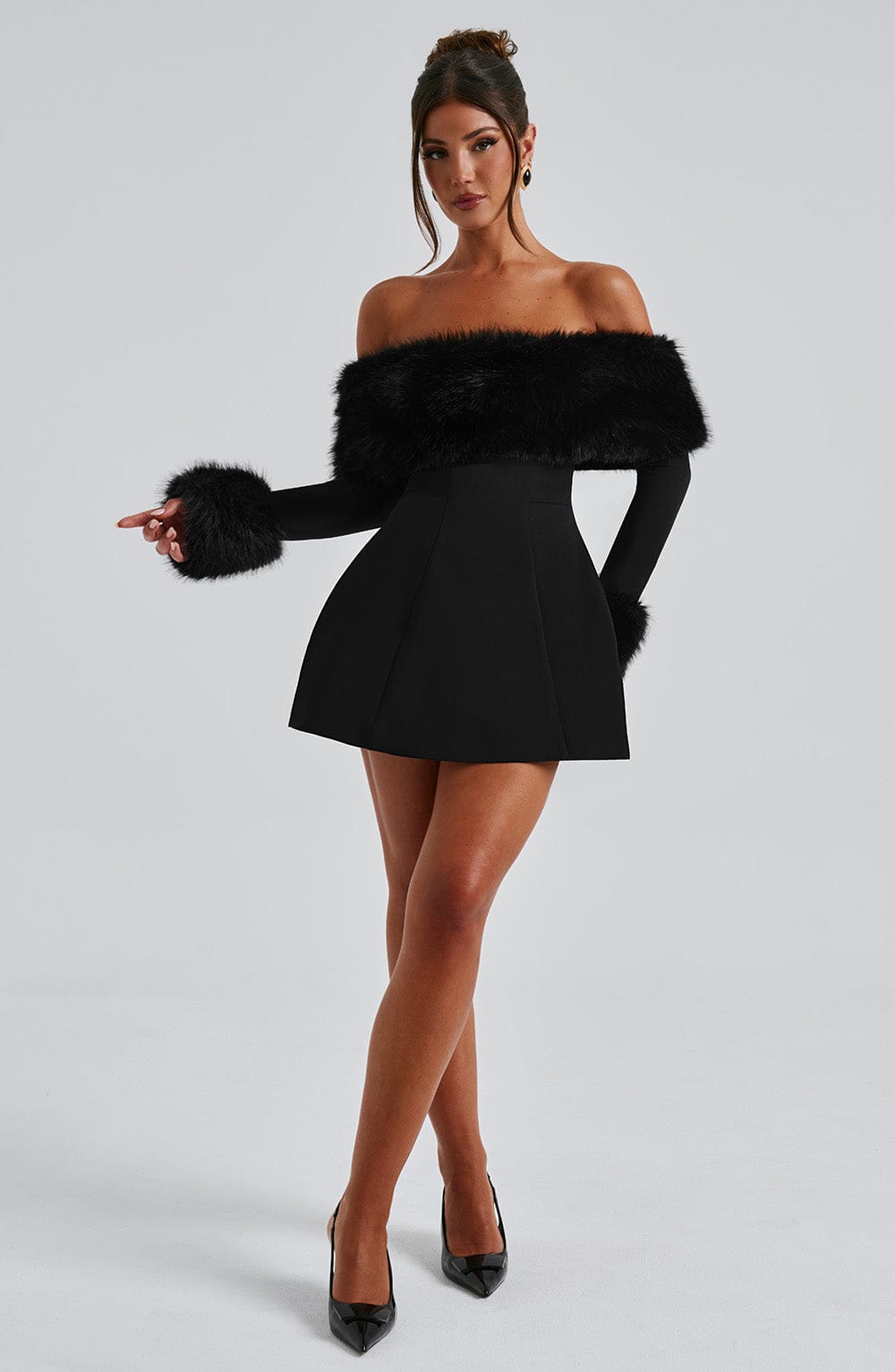 Monica | Sukienka mini Bonte