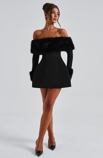 Monica | Sukienka mini Bonte